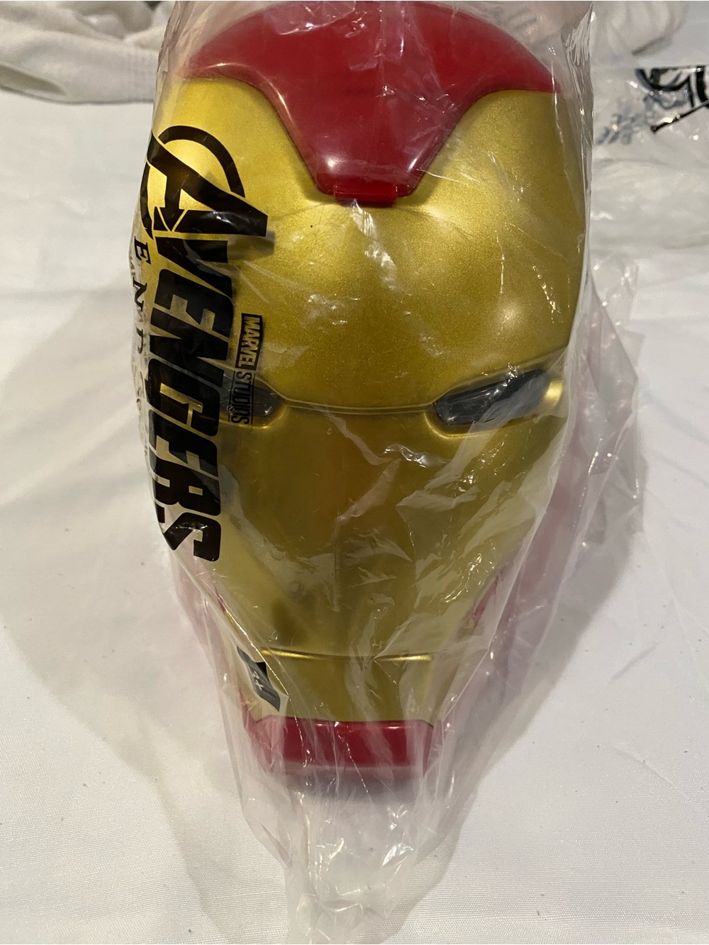 Avengers: Endgame Iron Man Light Up Helmet Head Popcorn Bucket New Mint Sealed